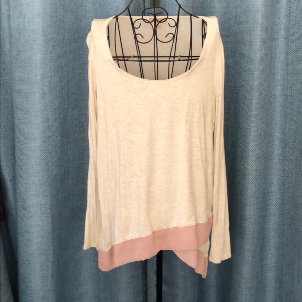 Anthropology light weight long sleeve tee